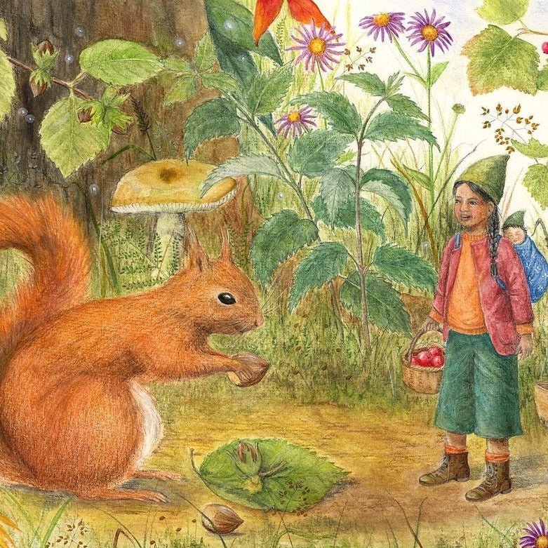 Postcard the Foragers - vendor-unknown - Honeybee Toys