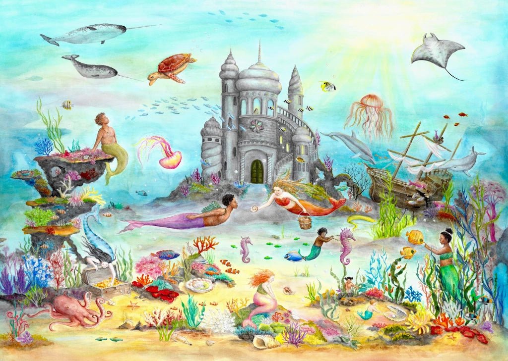 Postcard Under the Sea - vendor-unknown - Honeybee Toys