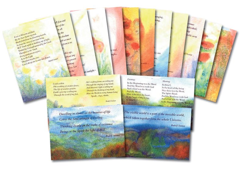 Postcards Verses & Mediation from Rudolf Steiner - vendor-unknown - Honeybee Toys