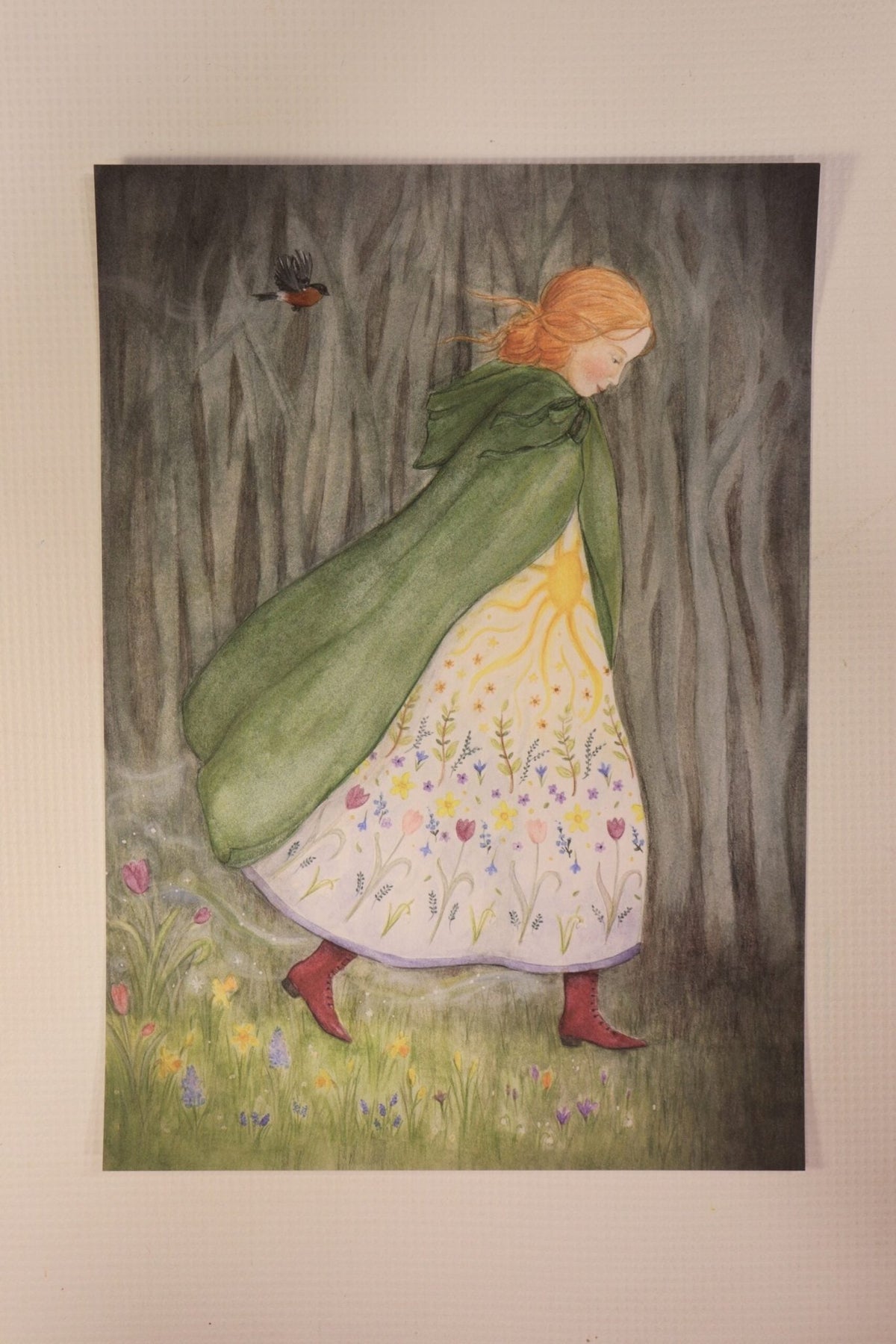 Print A5 Arrival of Spring - vendor-unknown - Honeybee Toys