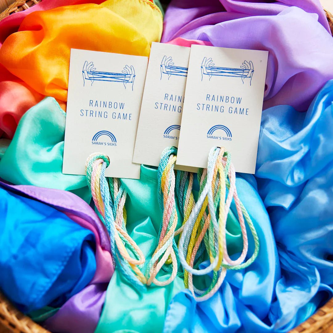 Rainbow String Games - vendor-unknown - Honeybee Toys