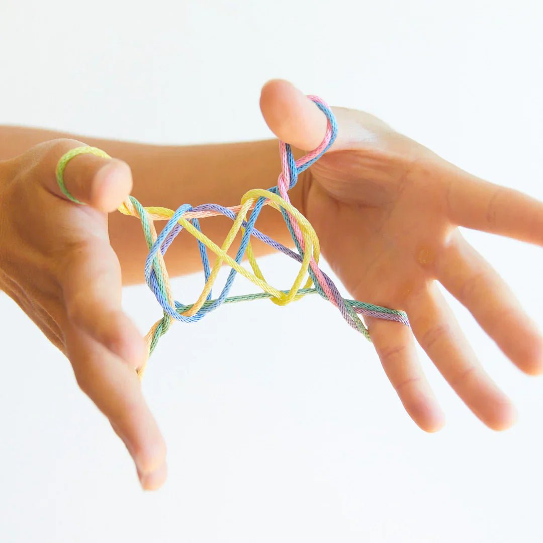 Rainbow String Games - vendor-unknown - Honeybee Toys