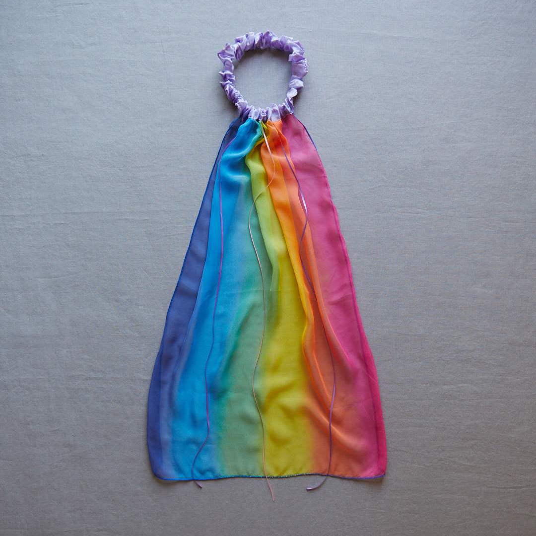 Sarah's Silks Rainbow Veil