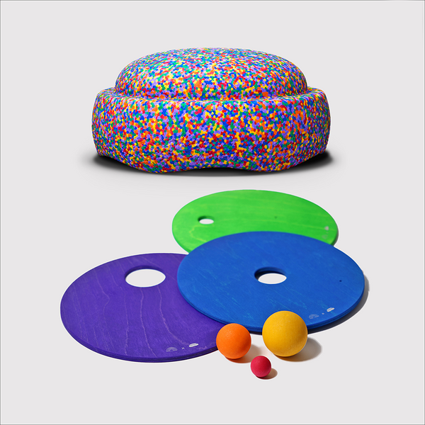 SALE Grimm's Rolling Disc Classic Cool with 33% OFF Stapelstein Confetti Stone