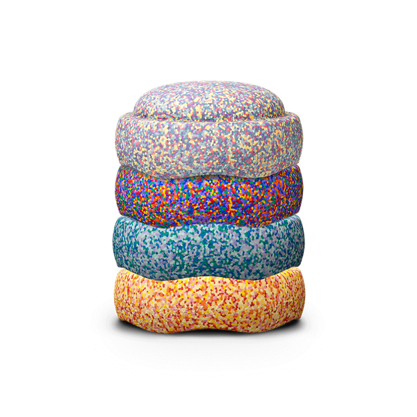 SALE Stapelstein Freckle Set of 4 Multicoloured Stepping Stones: 20+% off
