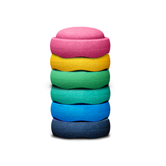 SALE Stapelstein "Multicoloured Set of 6", over 25% off - vendor-unknown - Honeybee Toys