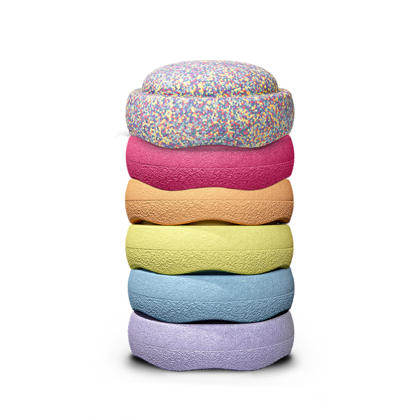 SALE Stapelstein "Pastel Confetti Gelato Set of 6" - 20% off