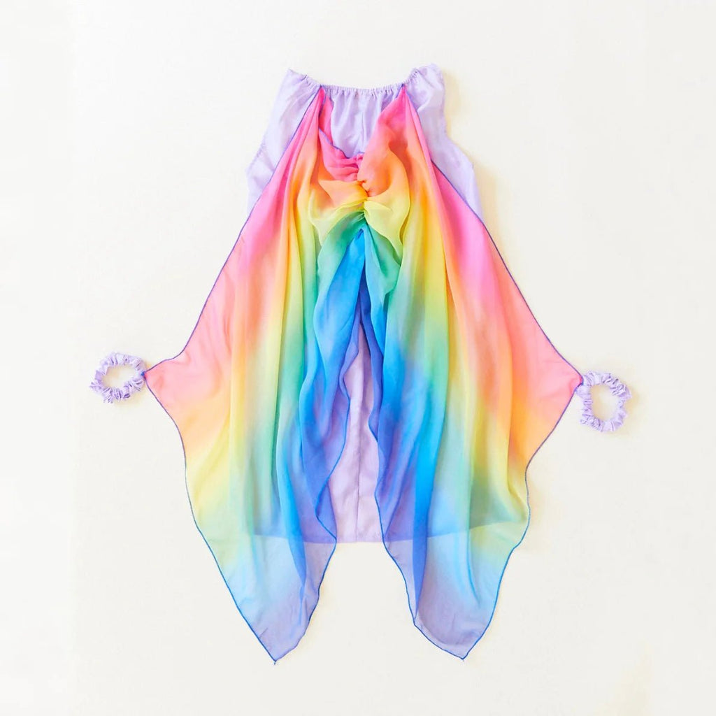 Sarah's Silks Rainbow Fairy Dress Lavender Rainbow - vendor-unknown - Honeybee Toys