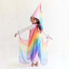 Sarah's Silks Rainbow Fairy Dress Pink Rainbow - vendor-unknown - Honeybee Toys