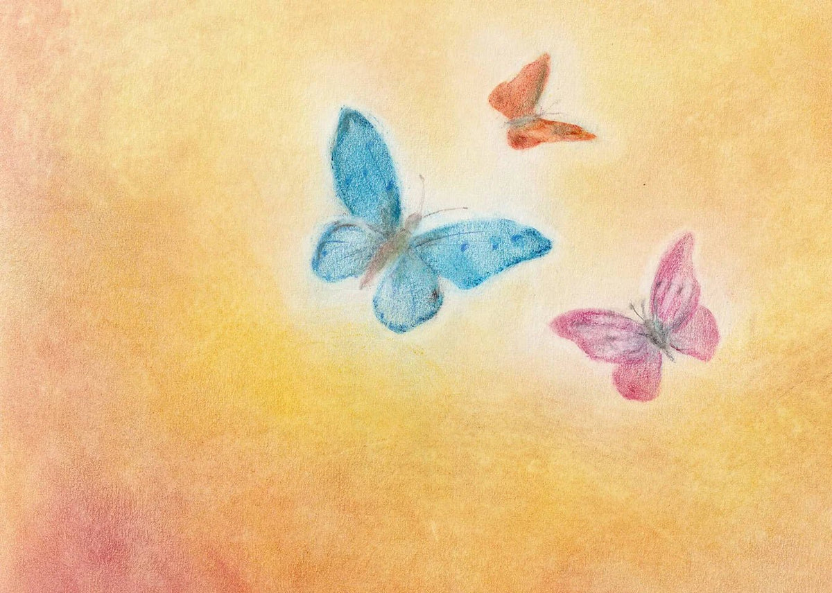 Seccorell Postcard Butterflies - vendor-unknown - Honeybee Toys