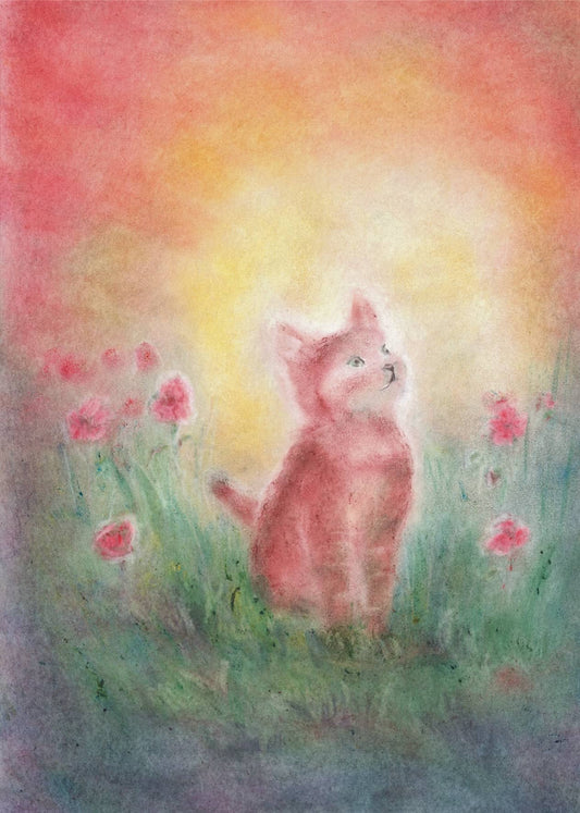 Seccorell Postcard Cat - vendor-unknown - Honeybee Toys