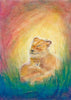 Seccorell Postcard Lioness - vendor-unknown - Honeybee Toys