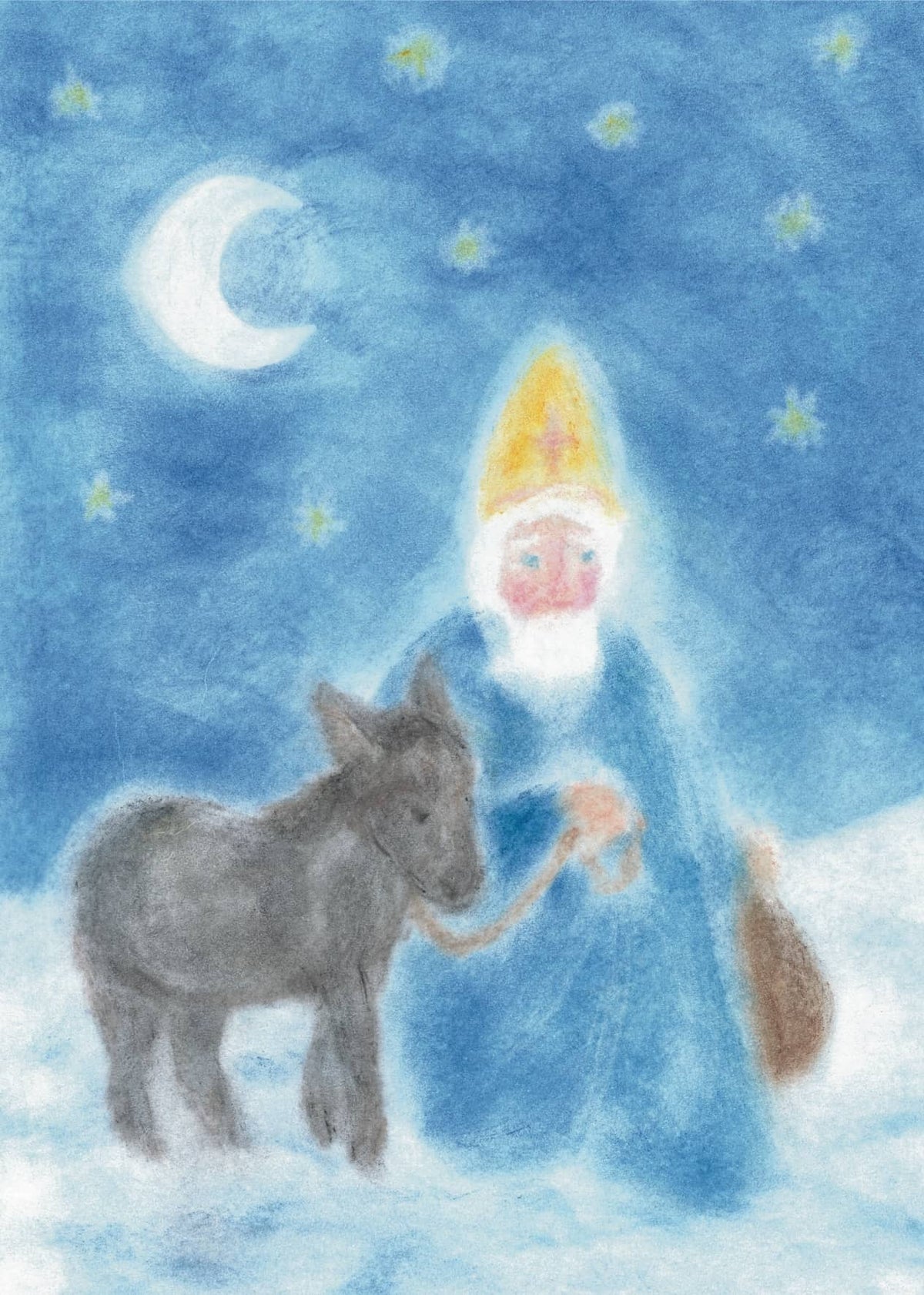 Seccorell Postcard St Nicholas - Honeybee Toys - Honeybee Toys