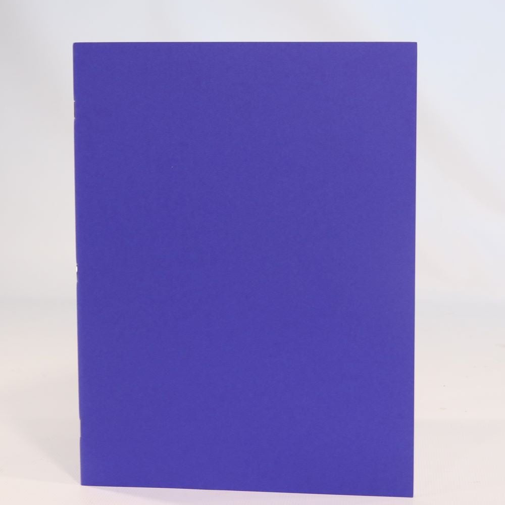 Sedulus A4 Main Lesson Book, Dark Blue, Portrait, 1 blank/2 lined 8mm, 32pp - vendor-unknown - Honeybee Toys