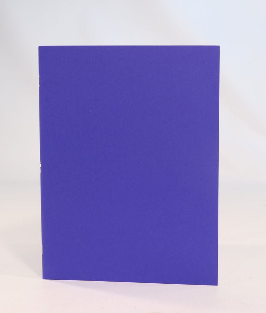 Sedulus A4 Main Lesson Book, Dark Blue, Portrait, 1 blank/2 lined 8mm, 32pp - vendor-unknown - Honeybee Toys