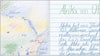 Sedulus A4 Main Lesson Book, Portrait Geography, Orange, 1 blank /1 lined 110/100gsm 12.5mm - vendor-unknown - Honeybee Toys