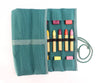 Sedulus crayon case for 16 stick and block crayons, unfilled green. - vendor-unknown - Honeybee Toys