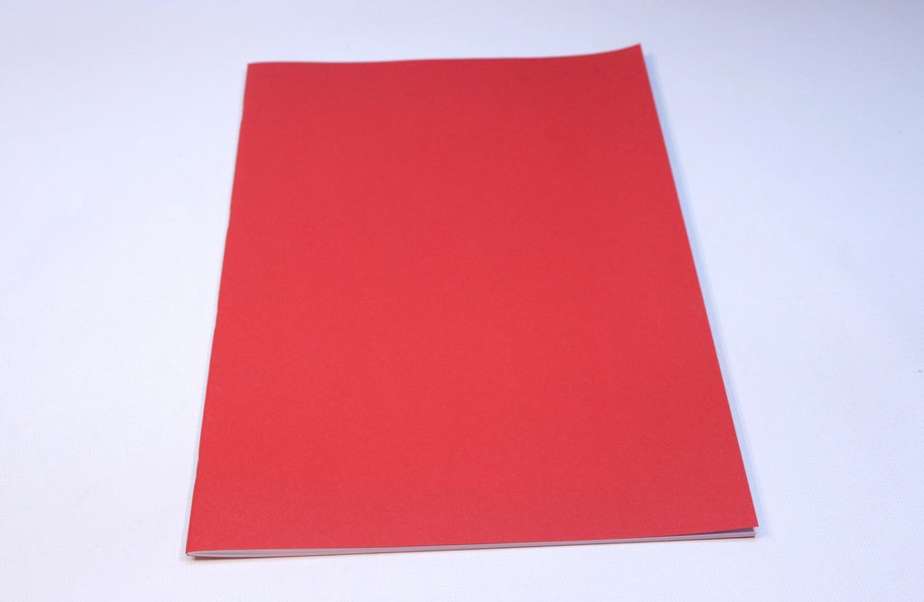 Sedulus Main lesson Book A3 Portrait Red w Tissue - vendor-unknown - Honeybee Toys