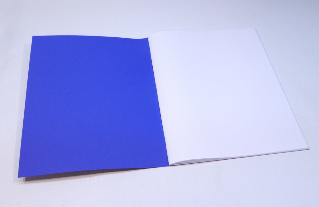 Sedulus Main Lesson Book Oversize A4 Dark Blue w Tissue - vendor-unknown - Honeybee Toys