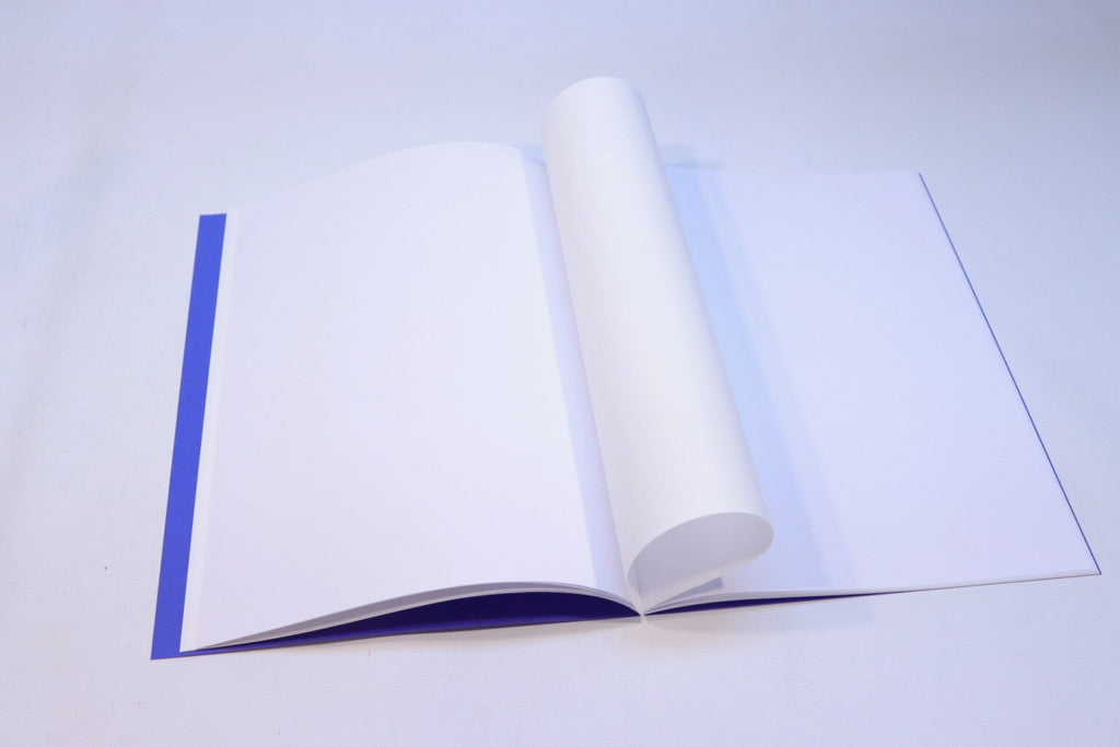 Sedulus Main Lesson Book Oversize A4 Dark Blue w Tissue - vendor-unknown - Honeybee Toys
