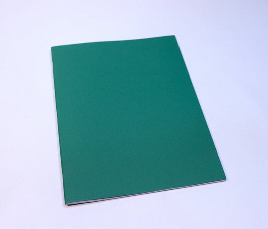 Sedulus Main Lesson Book Oversize A4 Dark Green w Tissue - vendor-unknown - Honeybee Toys