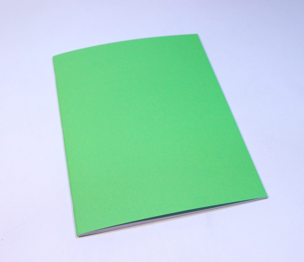 Sedulus Main Lesson Book Oversize A4 Green w Tissue - vendor-unknown - Honeybee Toys