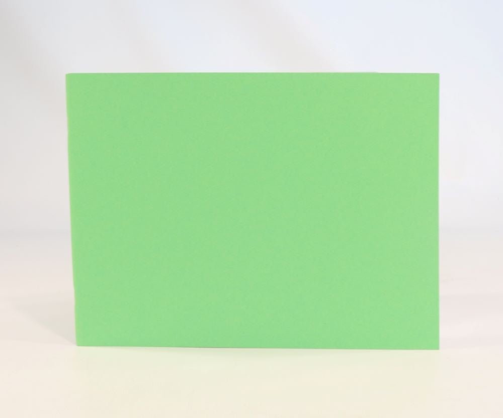 Sedulus Main Lesson Book Oversize A4 Landscape Light Green - vendor-unknown - Honeybee Toys