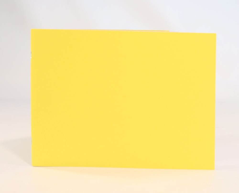 Sedulus Main Lesson Book Oversize A4 Landscape Yellow - vendor-unknown - Honeybee Toys
