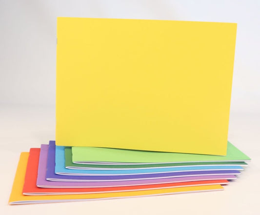 Sedulus Main Lesson Book Oversize A4 Landscape Yellow - vendor-unknown - Honeybee Toys