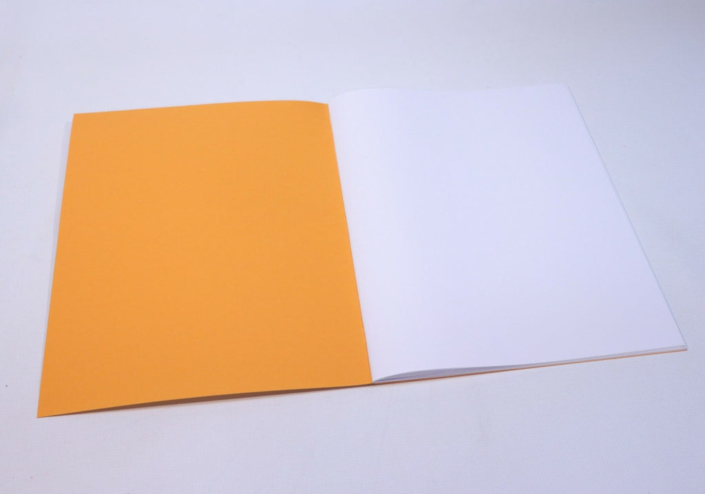 Sedulus Main Lesson Book Oversize A4 Orange w Tissue - vendor-unknown - Honeybee Toys