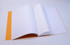 Sedulus Main Lesson Book Oversize A4 Orange w Tissue - vendor-unknown - Honeybee Toys