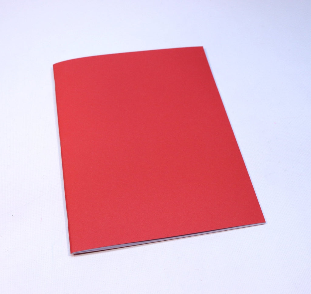 Sedulus Main Lesson Book Oversize A4 Red with Tissue Paper - vendor-unknown - Honeybee Toys