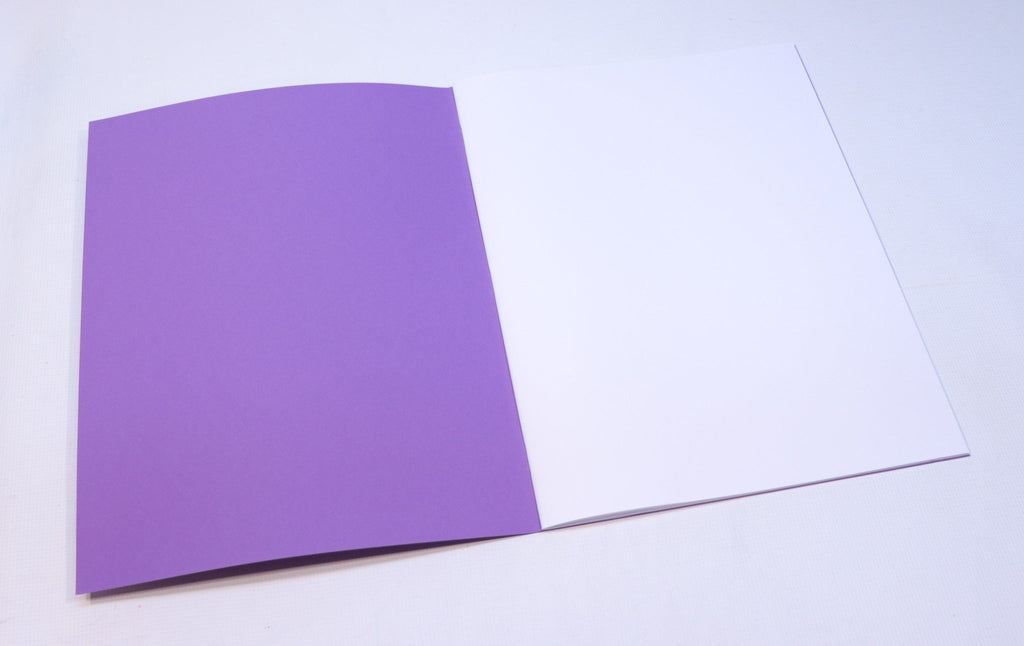 Sedulus Main Lesson Book Oversize A4 Violet w Tissue - vendor-unknown - Honeybee Toys