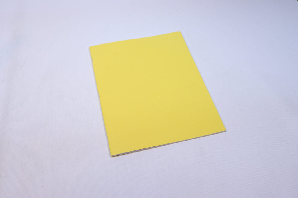 Sedulus Main Lesson Book Oversize A4 Yellow w Tissue - vendor-unknown - Honeybee Toys