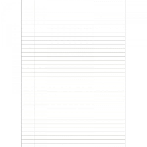 Sedulus Main Lesson Book Red, Portrait, A4 Lined 8 mm 32 Pages - vendor-unknown - Honeybee Toys