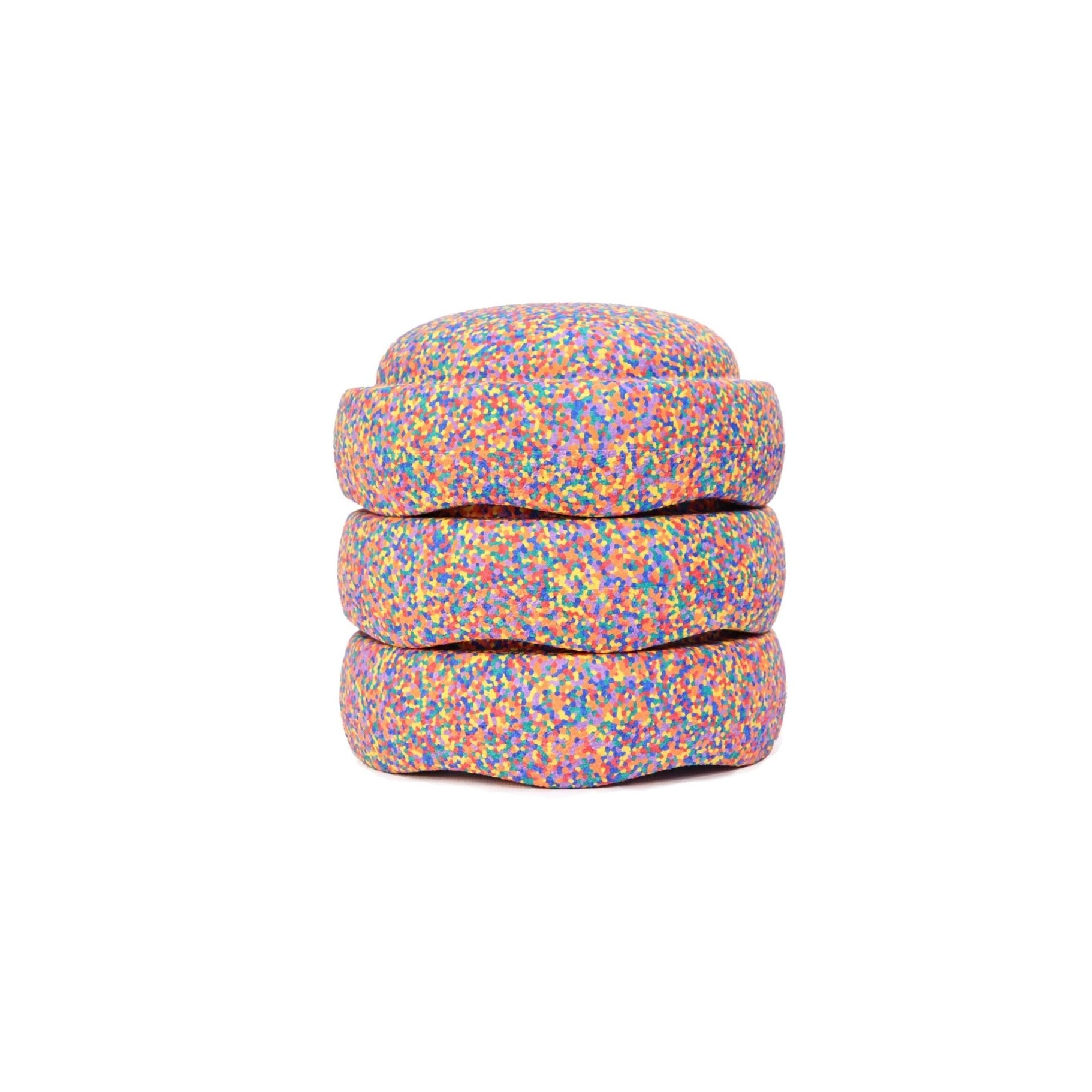 Stapelstein Classic Rainbow Confetti Set of 3, SALE 26% OFF - vendor-unknown - Honeybee Toys