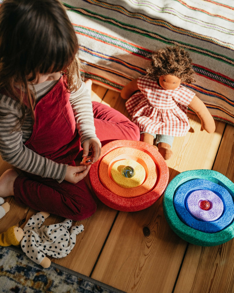 Stapelstein Inside Rainbow Classic, SALE 39% OFF - vendor-unknown - Honeybee Toys