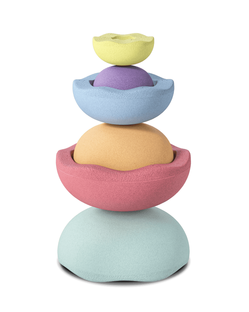Stapelstein Inside Rainbow Pastel, SALE 39% OFF - vendor-unknown - Honeybee Toys