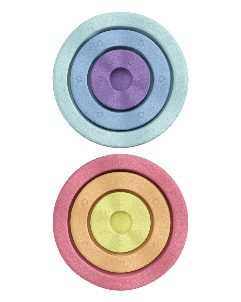 Stapelstein Inside Rainbow Pastel, SALE 39% OFF - vendor-unknown - Honeybee Toys