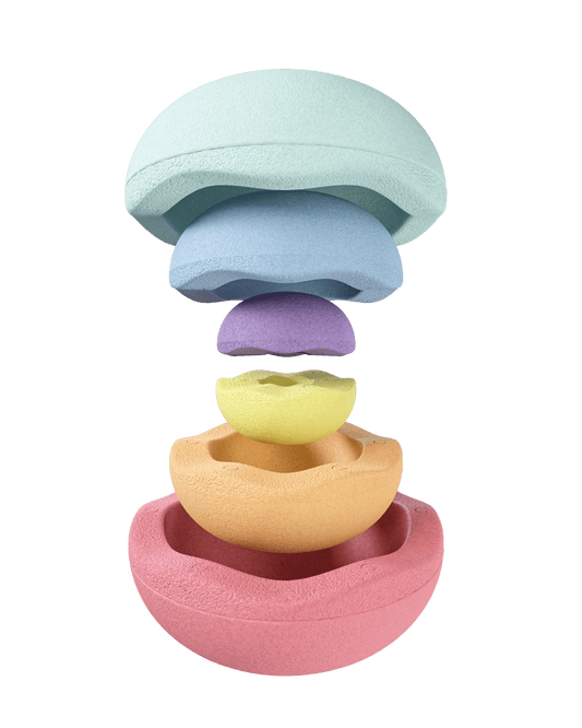 Stapelstein Inside Rainbow Pastel, SALE 39% OFF - vendor-unknown - Honeybee Toys