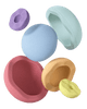 Stapelstein Inside Rainbow Pastel, SALE 39% OFF - vendor-unknown - Honeybee Toys