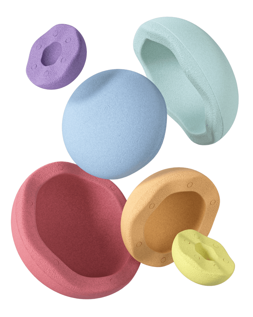 Stapelstein Inside Rainbow Pastel, SALE 39% OFF - vendor-unknown - Honeybee Toys