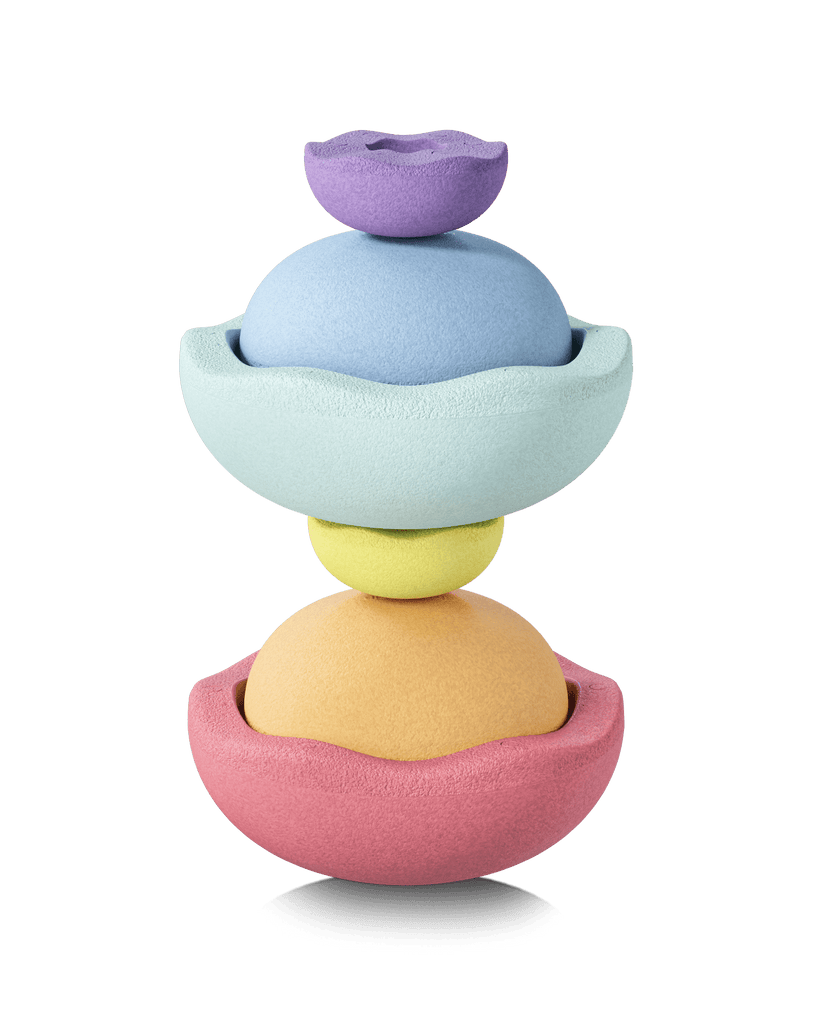 Stapelstein Inside Rainbow Pastel, SALE 39% OFF - vendor-unknown - Honeybee Toys