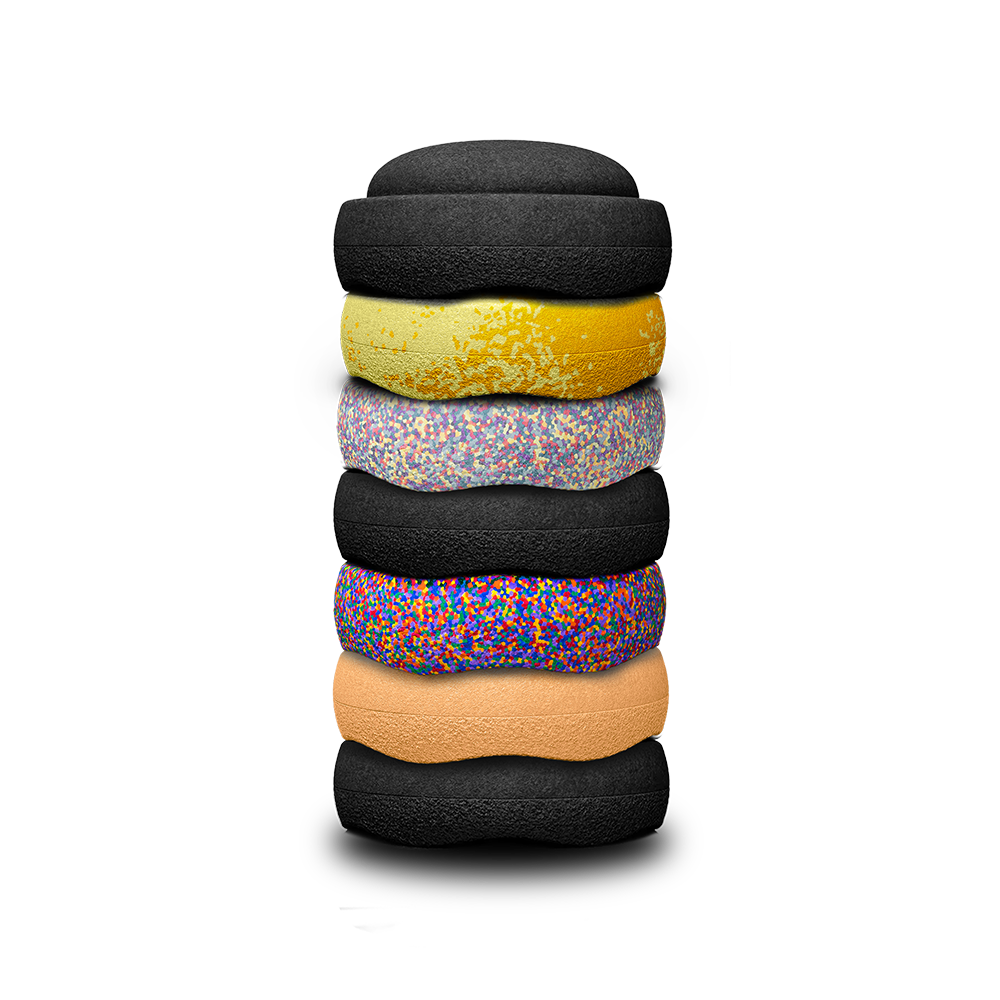 Stapelstein Licorice Allsorts - 7 piece set, over 25% off - vendor-unknown - Honeybee Toys