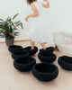 Stapelstein Mono Set of 8 (Black), SALE 25% OFF - vendor-unknown - Honeybee Toys