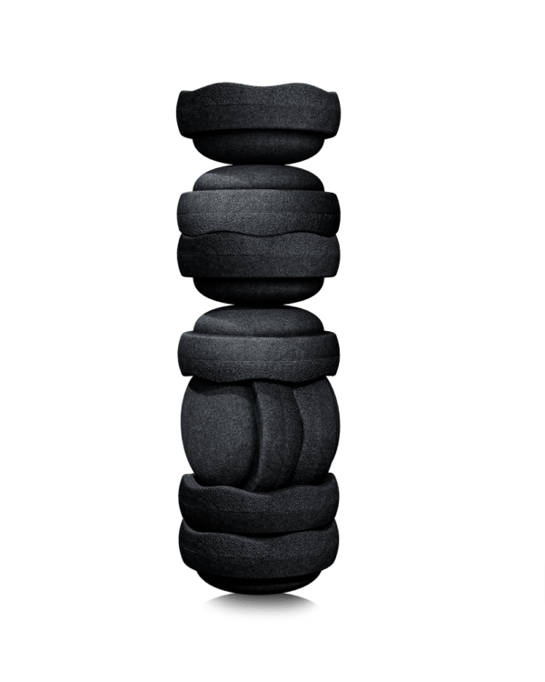 Stapelstein Mono Set of 8 (Black), SALE 25% OFF - vendor-unknown - Honeybee Toys
