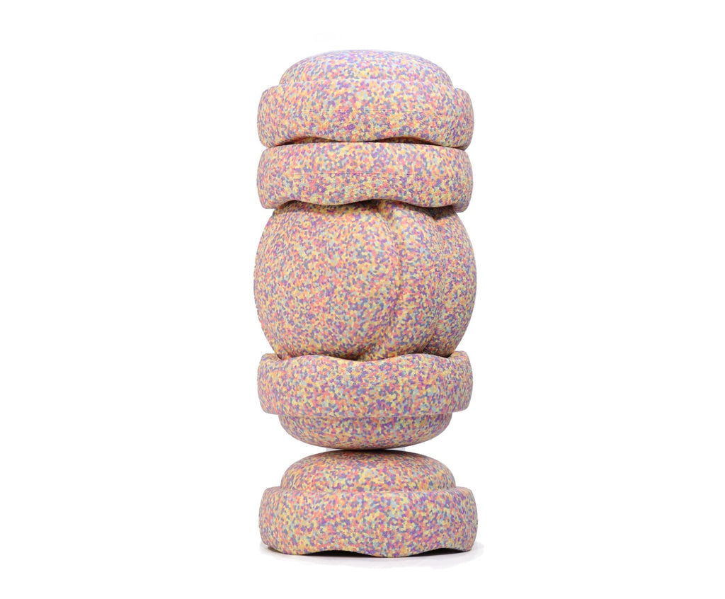 Stapelstein Pastel Confetti Set of 6 Stones, SALE 25% OFF - vendor-unknown - Honeybee Toys