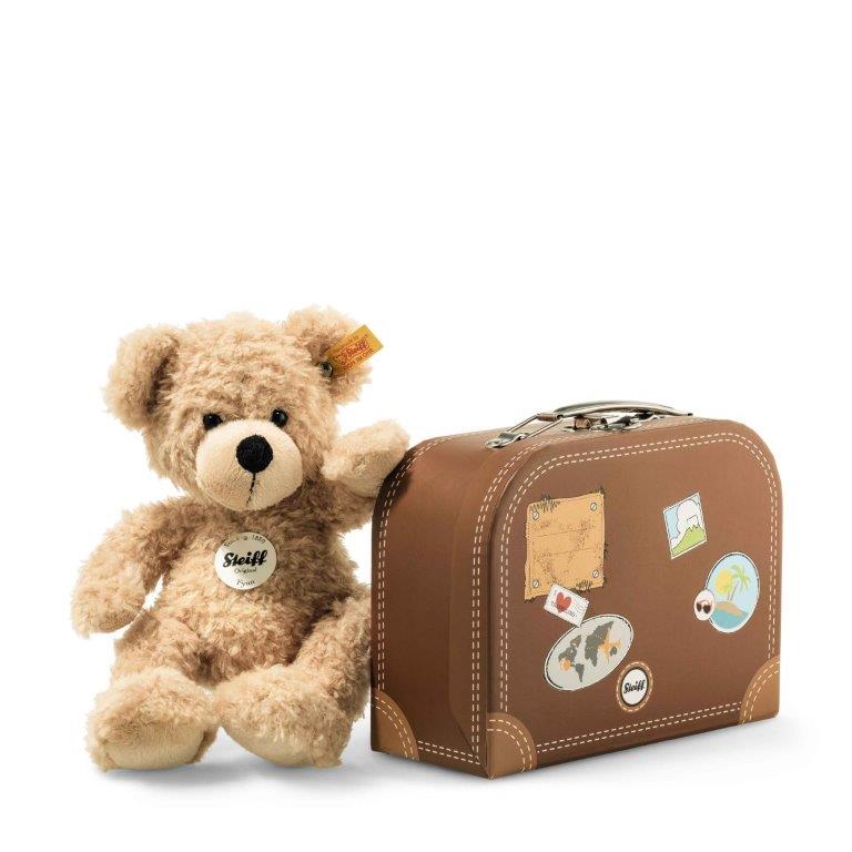Steiff Fynn Teddy in Suitcase - vendor-unknown - Honeybee Toys
