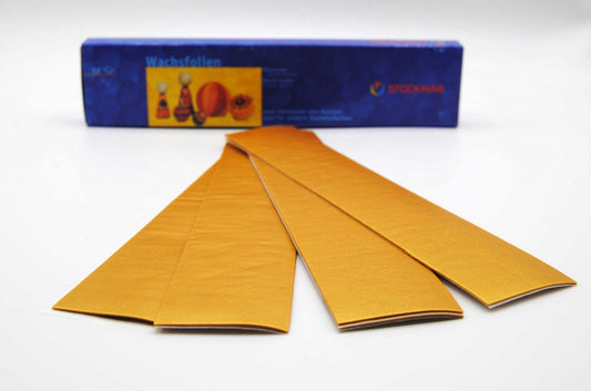 Stockmar Decorating Wax Gold 20x4cm - vendor-unknown - Honeybee Toys
