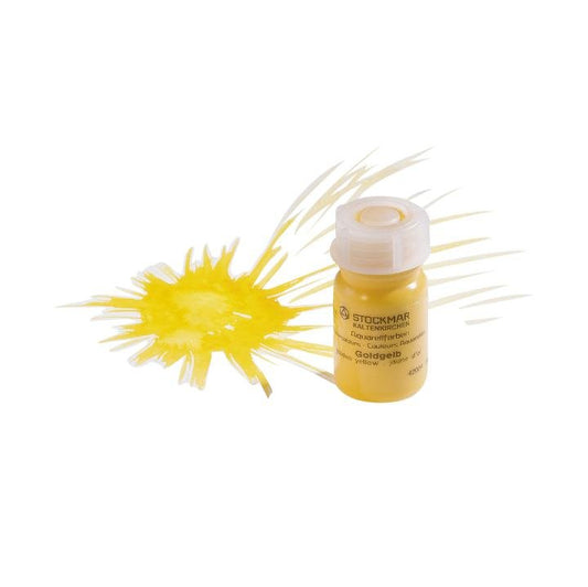 Stockmar Paint 20 ml Circle Yellow - vendor-unknown - Honeybee Toys